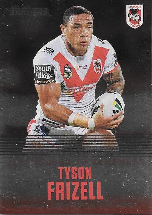 Tyson Frizell, Season to Remember, 2019 TLA/ESP Traders NRL