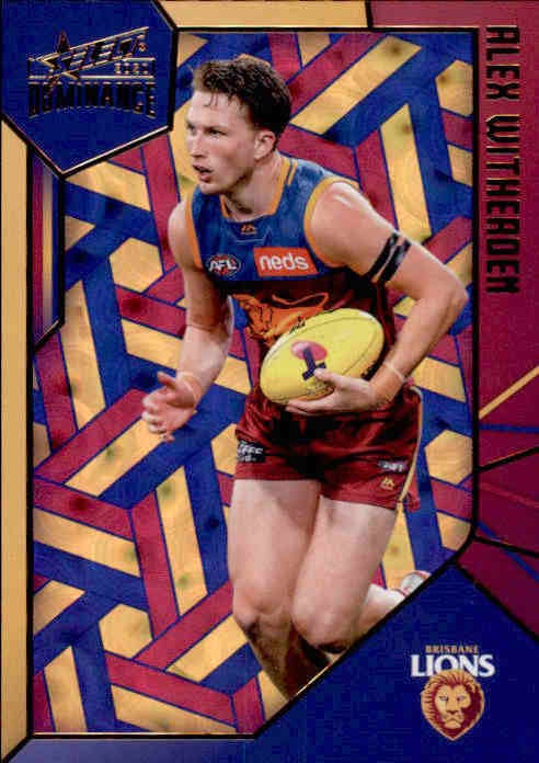 Alex Witherden, Holofoil Parallel, 2020 Select Dominance AFL