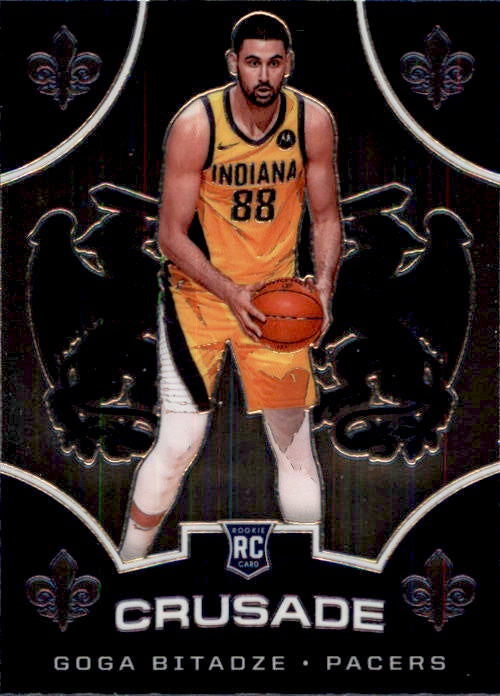 Goga Bitadze, RC, Crusade, 2019-20 Panini Chronicles NBA Basketball