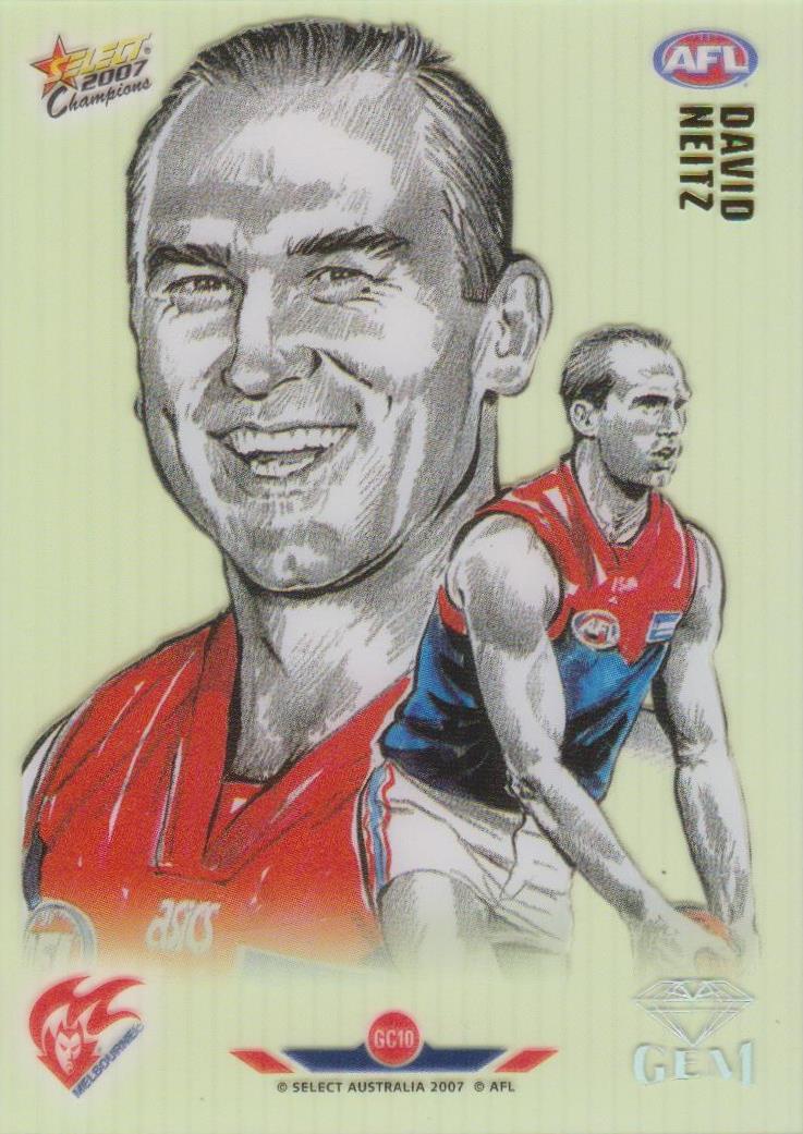 David Neitz, Gem card, 2007 Select AFL Champions