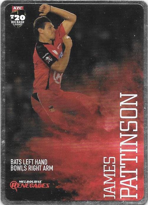 2014-15 Tap'n'play CA BBL Silver Parallel Cricket card - 1 to 100 - Pick Your Card