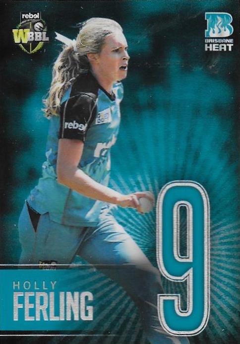 Jersey Numbers Silver, 2017-18 Tap'n'play CA BBL 07 Cricket - 1 to 16 - Pick Your Card