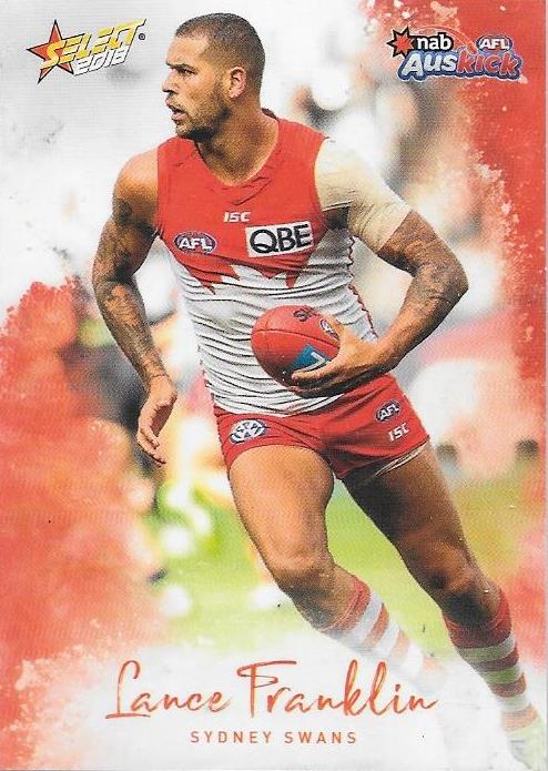 Lance Franklin, Auskick, 2018 Select AFL Footy Stars