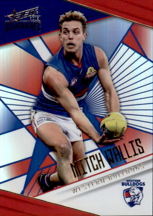 Mitch Wallis, Holofoil Parallel, 2019 Select AFL Dominance