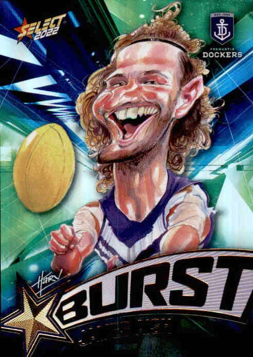 James Aish, Starburst Shatter, 2022 Select AFL Footy Stars