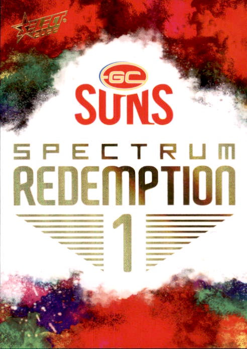Gold Coast Suns, Spectrum Redemption 1, 2022 Select AFL Footy Stars