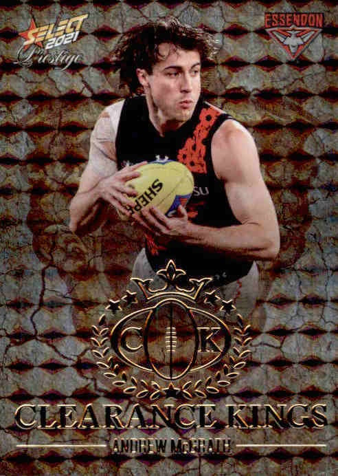Andrew McGrath, #88, Clearance Kings, 2021 Select AFL Prestige