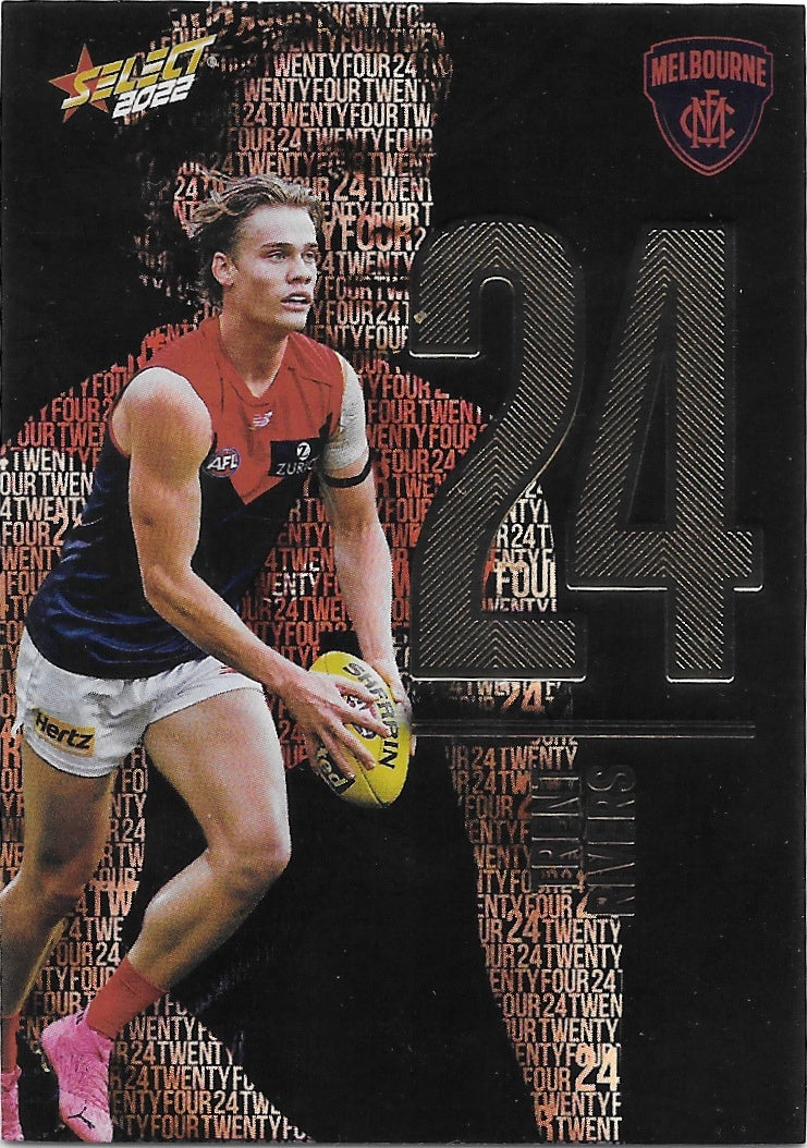 Trent Rivers, Numbers Midnight, 2022 Select AFL Footy Stars Jumbo