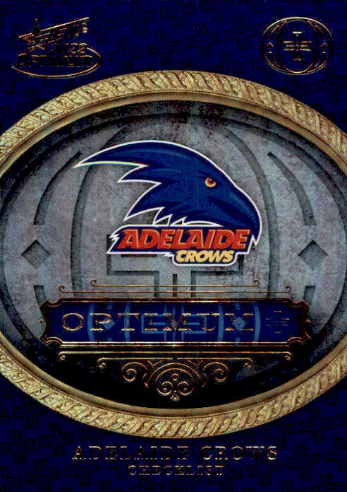 Adelaide Crows Checklist, Optimum + Plus Parallel, 2022 Select AFL Optimum