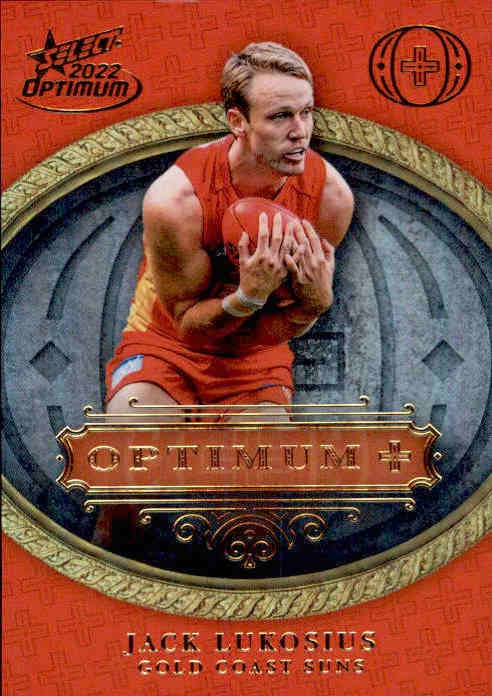 Jack Lukosius, Optimum + Plus Parallel, 2022 Select AFL Optimum