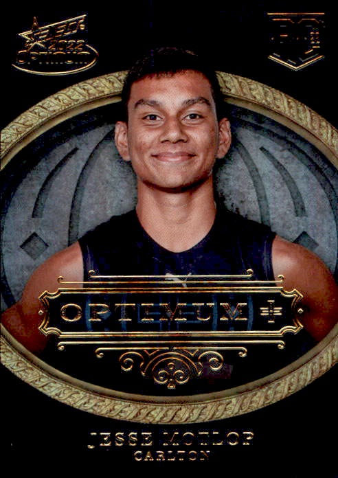 Jesse Motlop, RC, Optimum + Plus Parallel, 2022 Select AFL Optimum