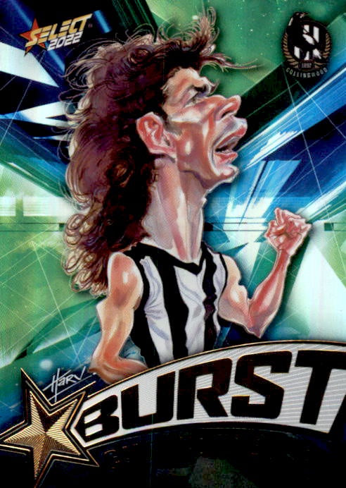 Caleb Poulter, Starburst Shatter, 2022 Select AFL Footy Stars