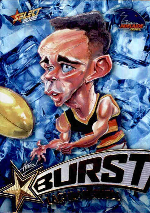 Lachlan Sholl, Starburst Ice, 2022 Select AFL Footy Stars
