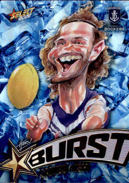 James Aish, Starburst Ice, 2022 Select AFL Footy Stars
