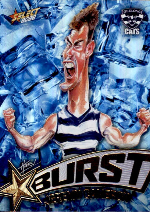 Jeremy Cameron, Starburst Ice, 2022 Select AFL Footy Stars