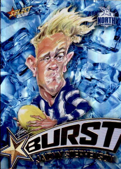 Jaidan Stephenson, Starburst Ice, 2022 Select AFL Footy Stars