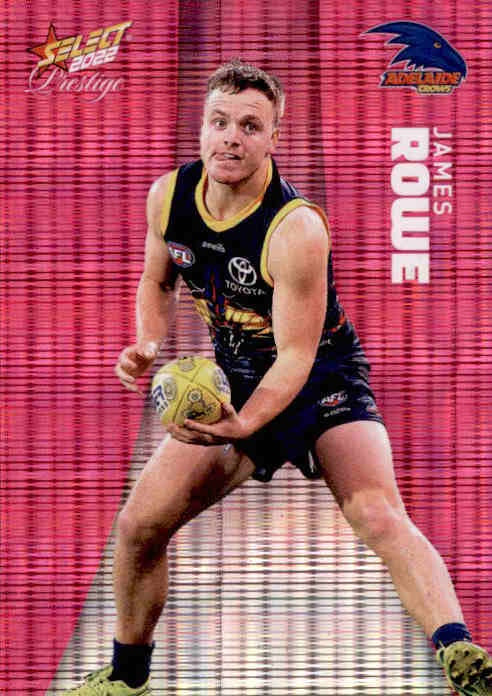 James Rowe, Pink Parallel, 2022 Select AFL Prestige