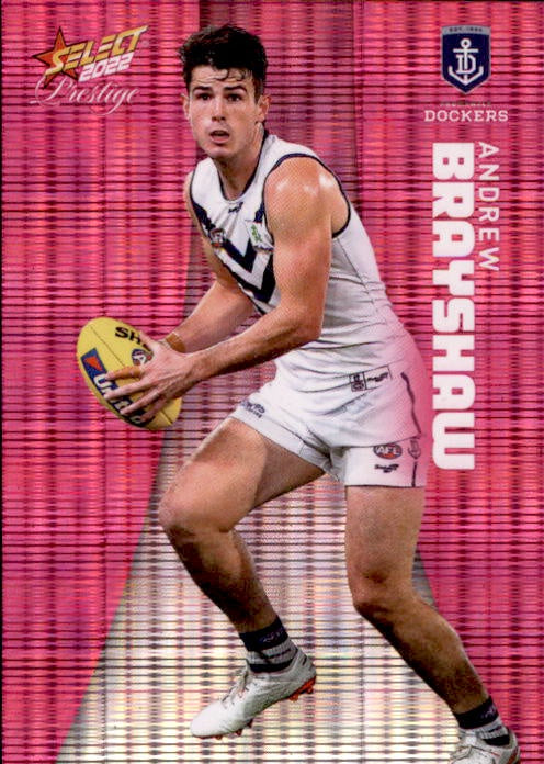 Andrew Brayshaw, Pink Parallel, 2022 Select AFL Prestige