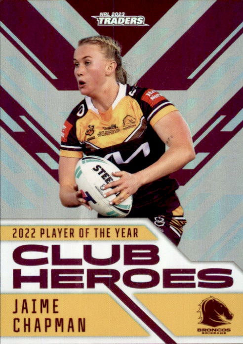 Jaime Chapman, Silver Club Heroes, 2023 TLA Traders NRL