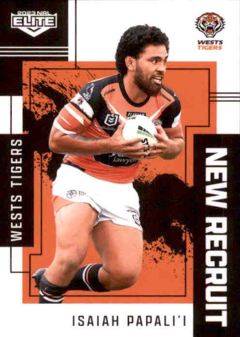 Isaiah Papali'i, New Recruit, 2023 TLA Elite NRL Rugby League