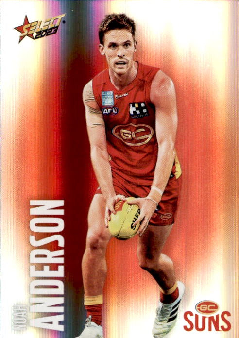 Noah Anderson, 82, Parallel, 2023 Select AFL Footy Stars