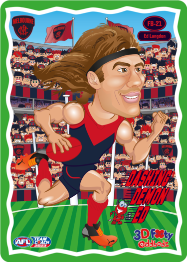 Ed Langdon, 3D Footy Oddbodz, 2023 Teamcoach AFL