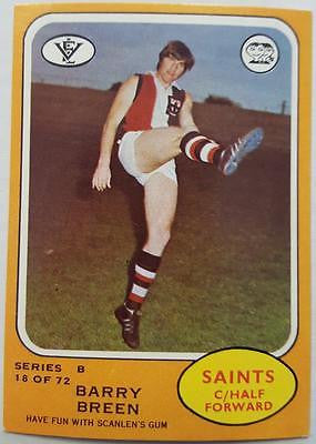 1973 Scanlens VFL Series B, Barry Breen