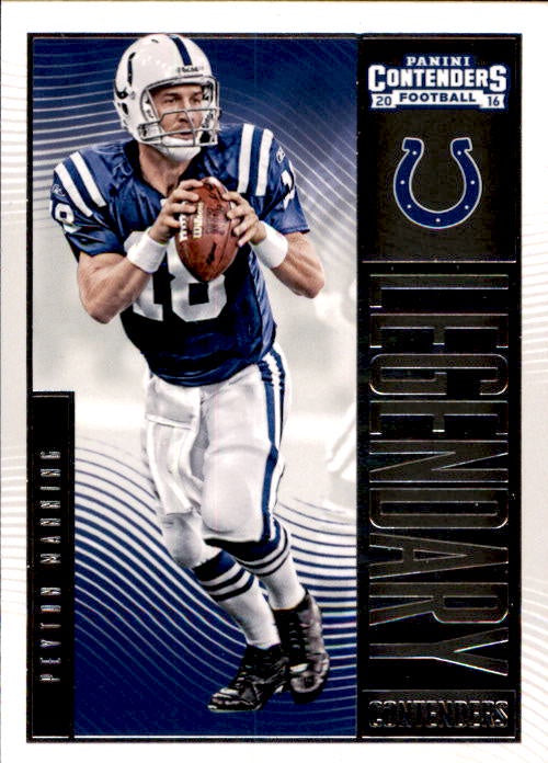 Peyton Manning, Legendary, 2016 Panini Contenders Football NFL