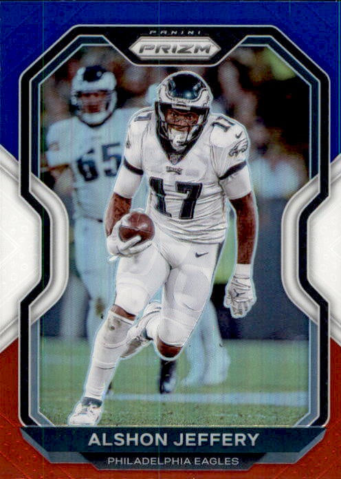 Alshon Jeffery, Red White Blue Prizm, 2020 Panini Prizm Football NFL