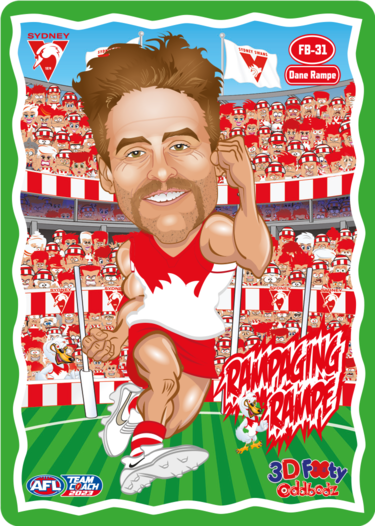 Dane Rampe, 3D Footy Oddbodz, 2023 Teamcoach AFL