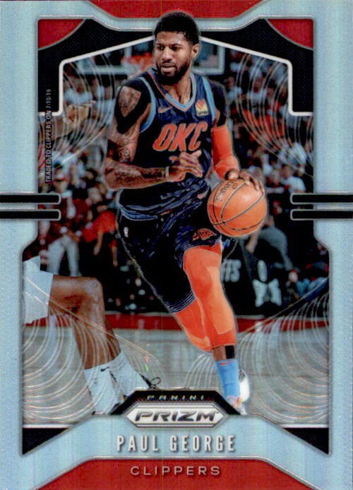 Paul George, 2019-20 Prizm Basketball SILVER Refractor