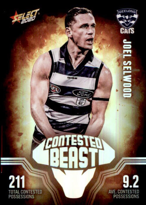 Joel Selwood, Contested Beasts, 2020 Select AFL Footy Stars