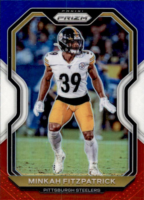 Minkah Fitzpatrick, Red White Blue Prizm, 2020 Panini Prizm Football NFL