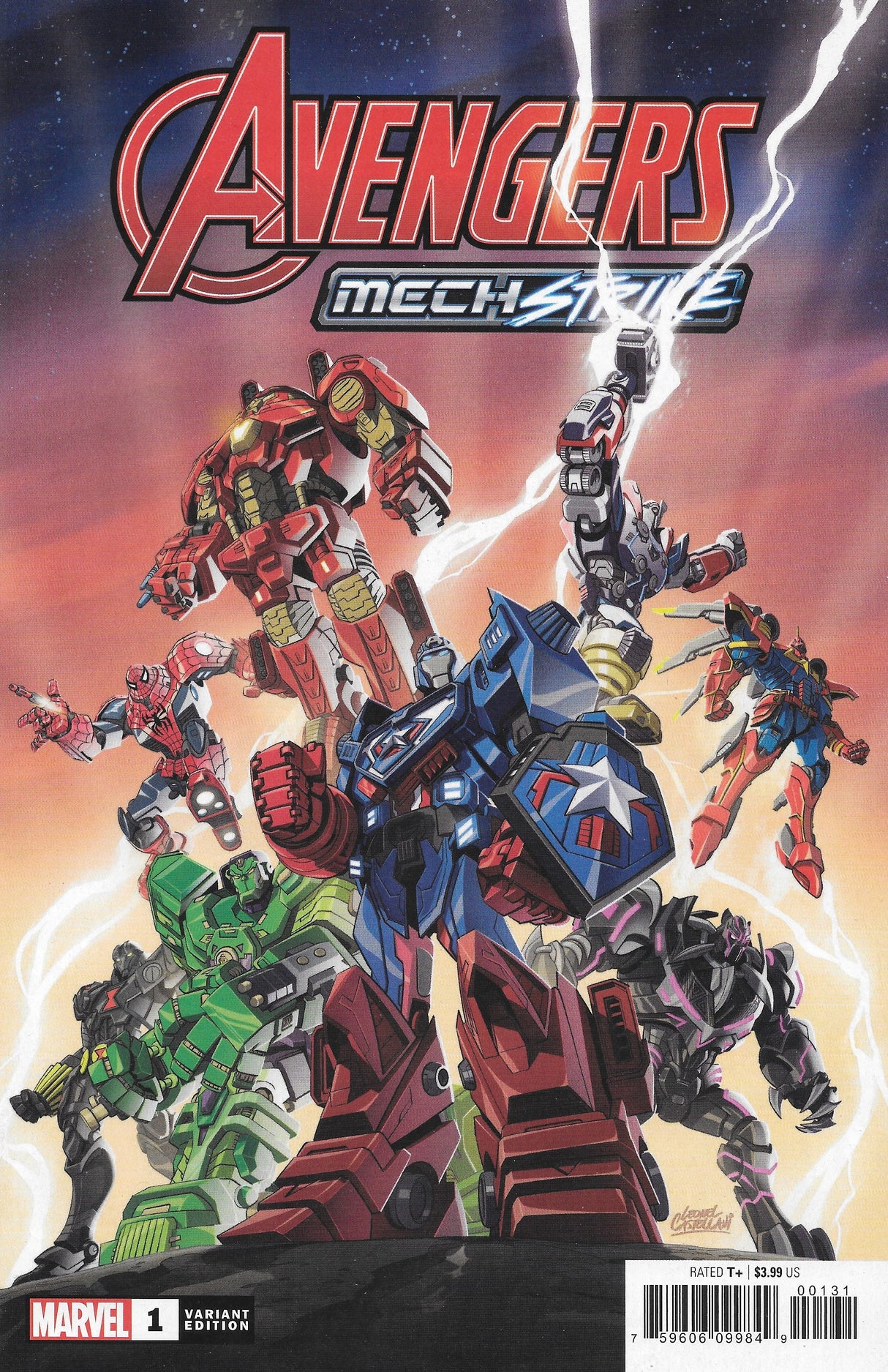 Avengers Mech Strike #1 Variant Edition Comic