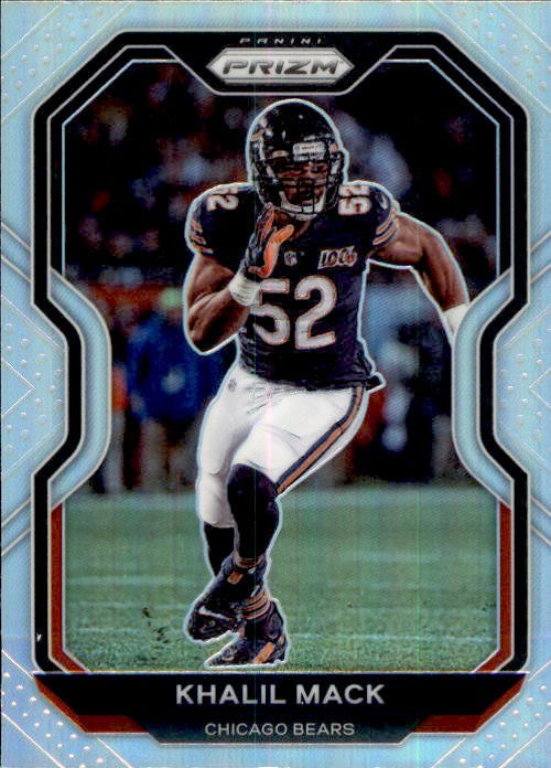 Khalil Mack, Silver Prizm, 2020 Panini Prizm Football NFL