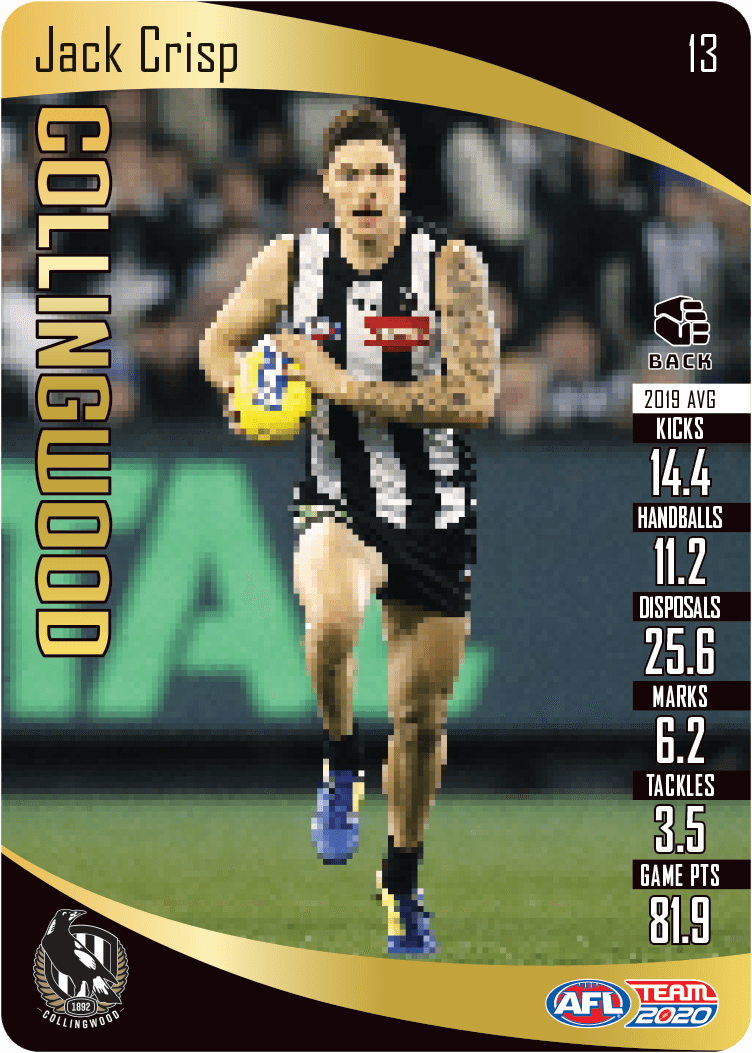 Jack Crisp, Gold, 2020 Teamcoach AFL