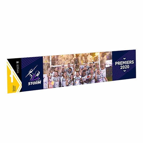 2020 MELBOURNE STORM PREMIERSHIP BUMPER STICKER
