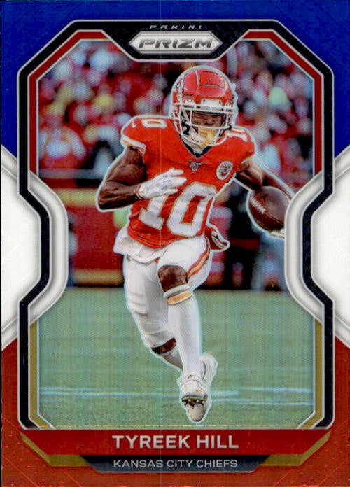 Tyreek Hill, Red White Blue Prizm, 2020 Panini Prizm Football NFL