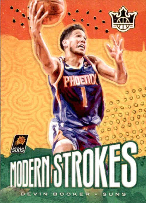 Devin Booker, Modern Strokes, 2019-20 Panini Court Kings Basketball NBA
