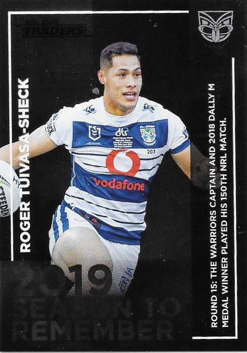 Roger Tuivasa-Sheck, Season to Remember, 2020 TLA Traders NRL