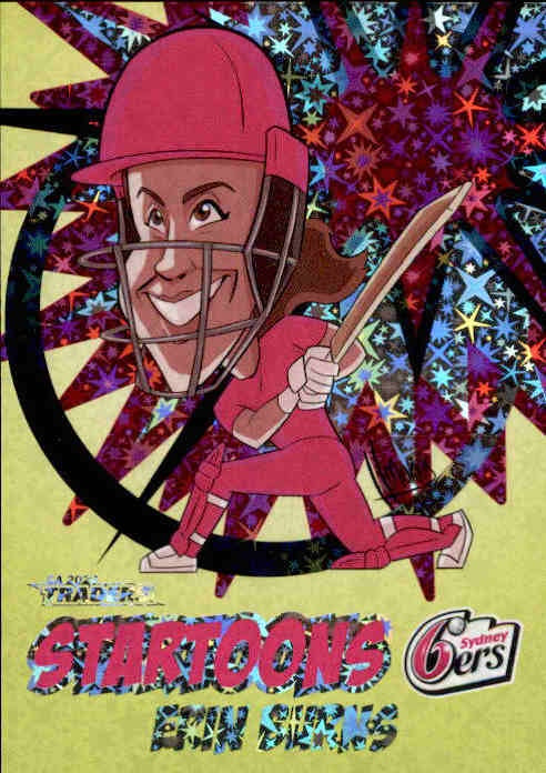 Erin Burns, Green Startoons, 2020-21 TLA Cricket Australia and BBL