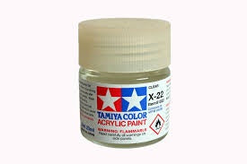 TAMIYA ACRYLIC MINI X-22 CLEAR 10ml