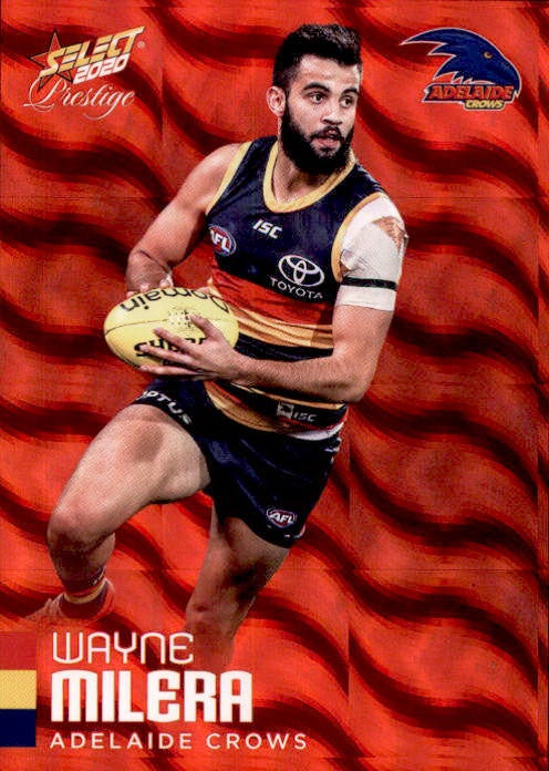 Wayne Milera, Red Parallel, 2020 Select AFL PRESTIGE Footy Stars