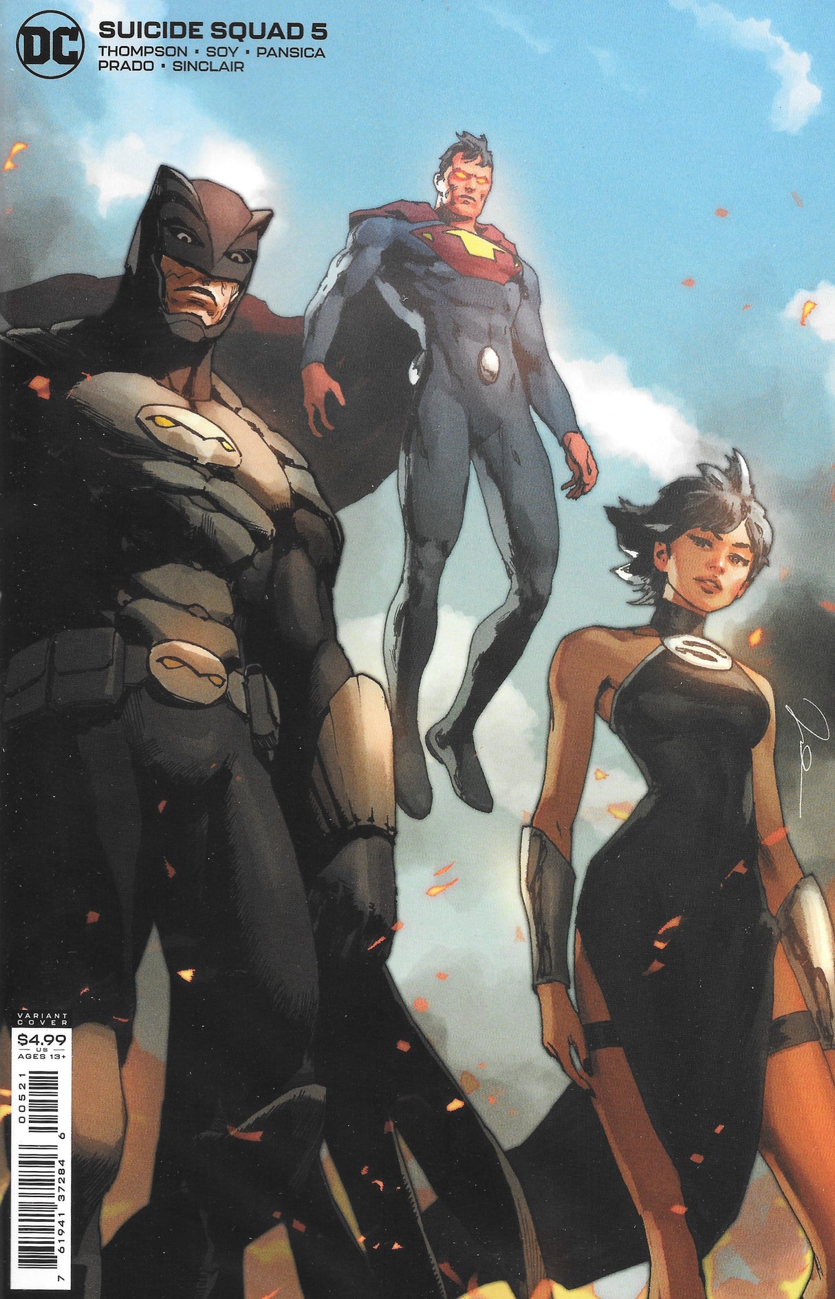 DC Suicide Squad #5 Variant Comic