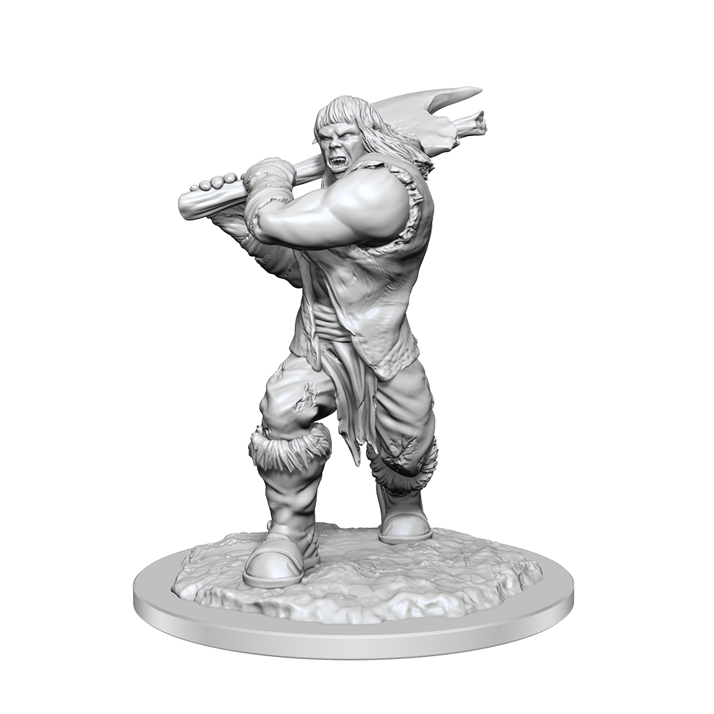 D&D Dungeons & Dragons Nolzurs Marvelous Unpainted Miniatures Ogre Female