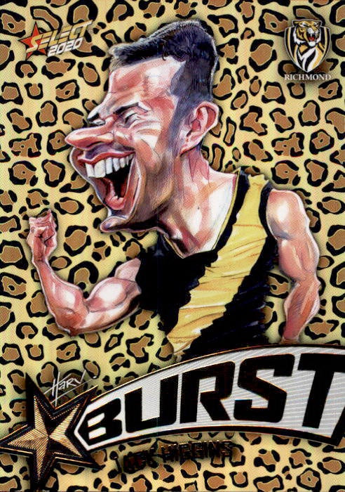 Jack Higgins, Leopard Starburst, 2020 Select AFL Footy Stars