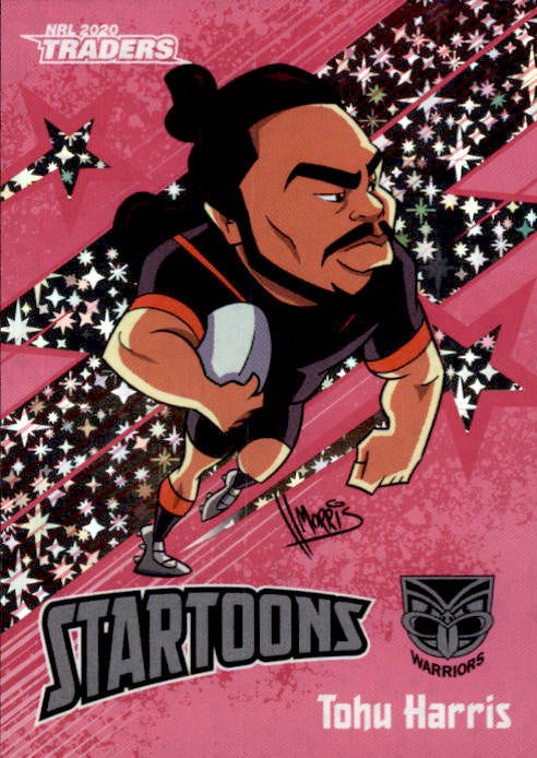 Tohu Harris, Pink Startoons, 2020 TLA Traders NRL