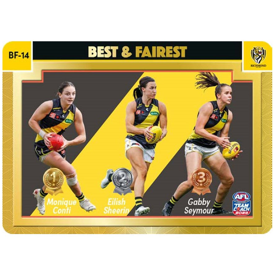 Richmond Tigers, Gold Best & Fairest, 2023 Teamcoach AFLW