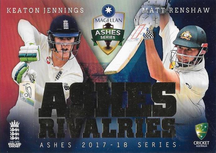 Ashes Rivalries, 2017-18 Tap'n'play The Ashes Cricket - 1 to 8 - Pick Your Card