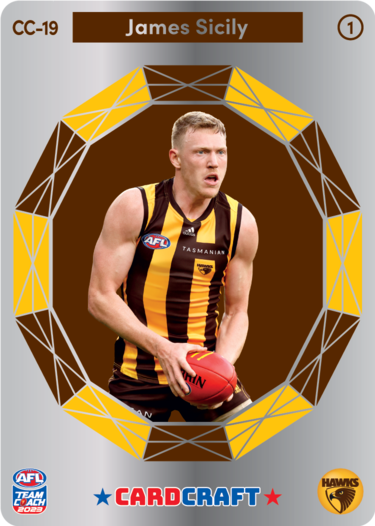 James Sicily, Card Craft #1, 2023 Teamcoach AFL